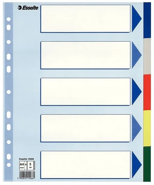 przekladki-do-segregatora-esselte-pp-a4-indeksujace-kolorowe