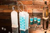 cooler-na-butelki-niebieski-stan-nowy
