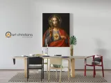obraz-religijny-serce-jezusa-plotno-canvas