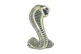 emblemat-znaczek-cobra-zlota