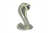 emblemat-znaczek-cobra-zlota-stan-nowy