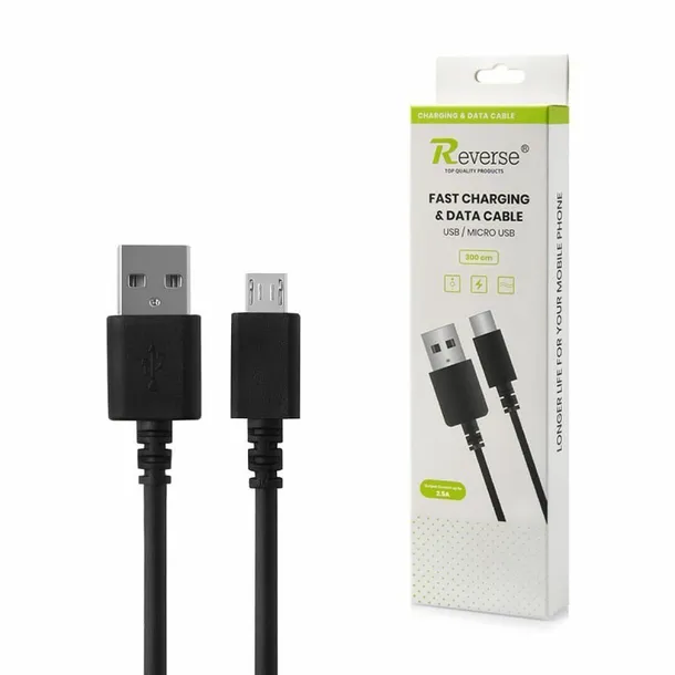 kabel-reverse-usb-micro-2-5a-3m-czarny-box-waga-z-opakowaniem-0-3-kg