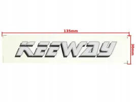 naklejka-keeway-szara