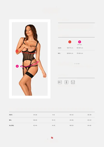 obsessive-lanelia-gorset-i-stringi-m-l-gratis-rozmiar-m-l