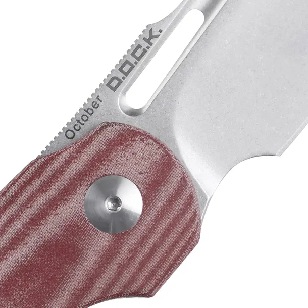 noz-kizer-october-v3569a2-czerwony-ostrze-gladkie
