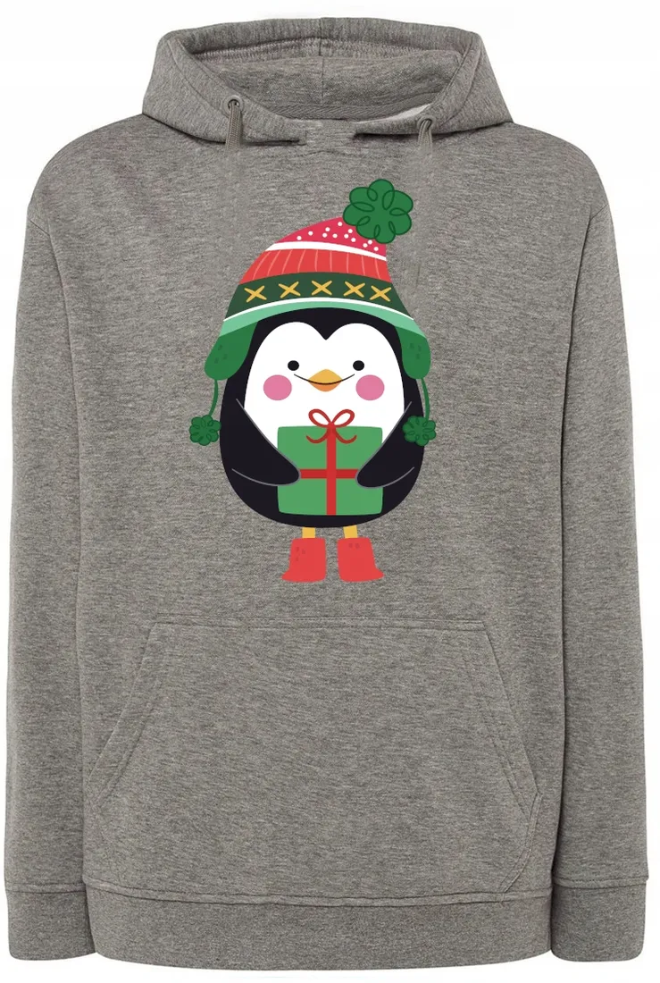 bluza-meska-nadruk-pingwin-r-m-stan-nowy