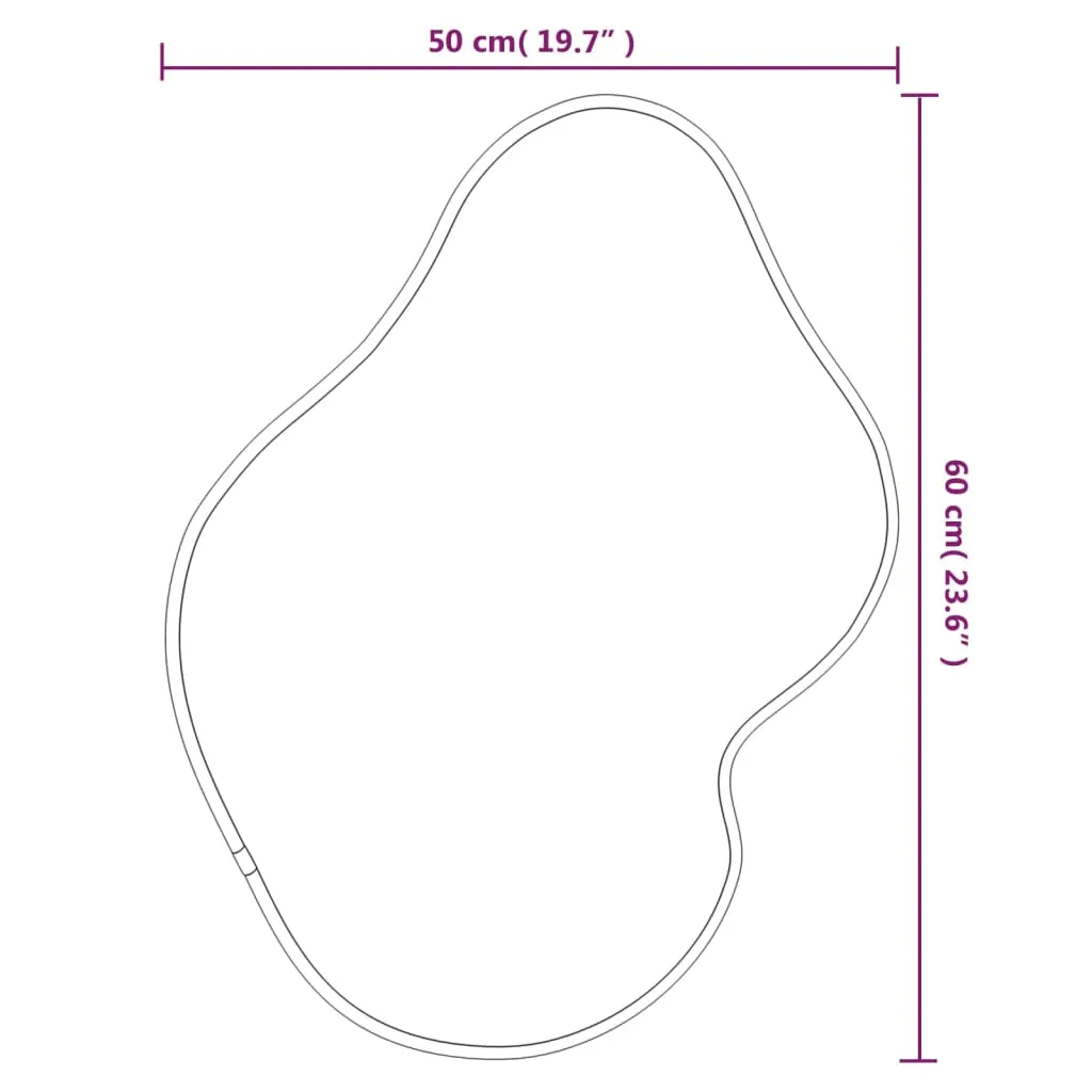 lustro-scienne-czarne-60x50-cm