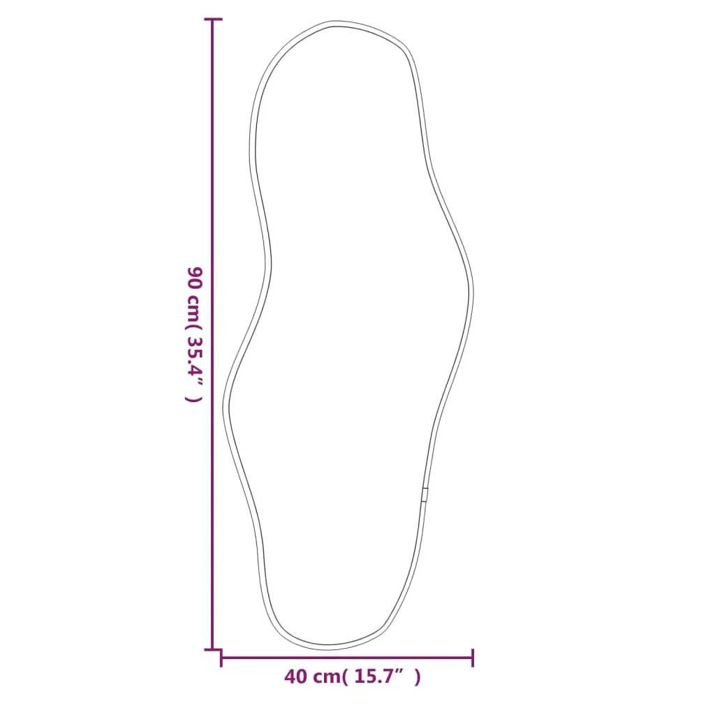 lustro-scienne-czarne-90x40-cm