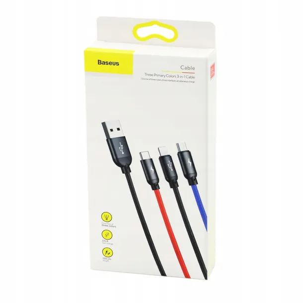 kabel-usb-baseus-3w1-iphone-micro-usbc-12m-35a-stan-opakowania-oryginalne