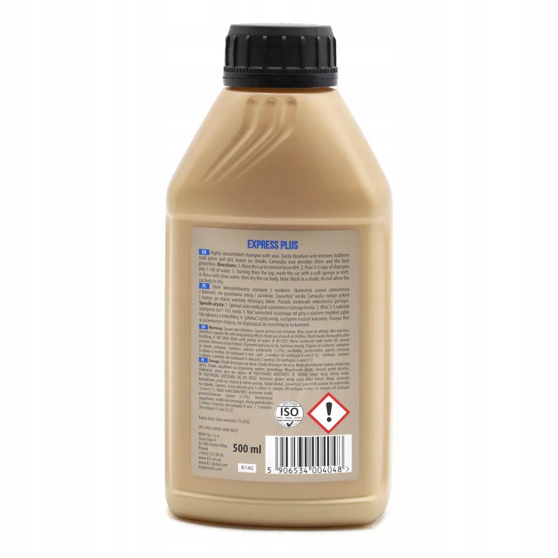 szampon-samochodowy-k2-express-plus-500ml-pojemnosc-opakowania-500-ml