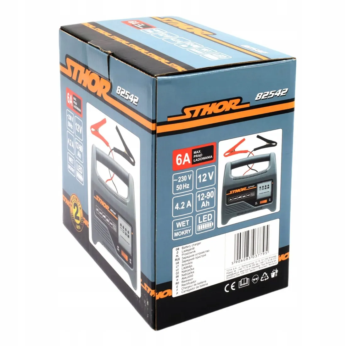 prostownik-sthor-6a-12v-stan-nowy