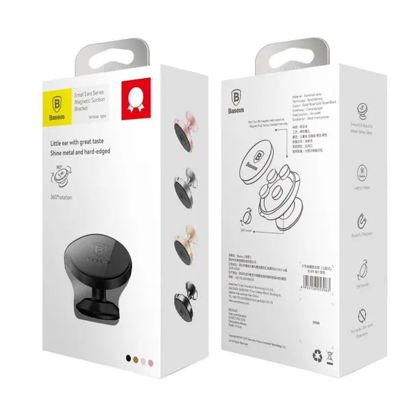 baseus-magnetic-car-mount-dashboard-holder-black-kolor-czarny-stan-nowy