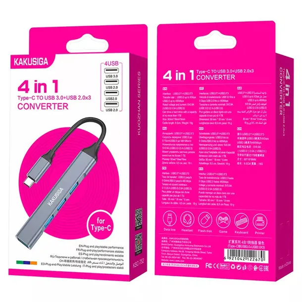 adapter-rozdzielacz-usb-c-typ-c-4xusb-do-komputera-producent-inna