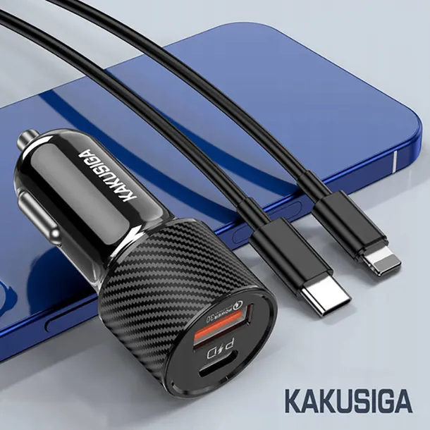 ladowarka-samochodowa-usb-usb-c-kabel-pd-iphone-prad-wyjsciowy-3000-ma