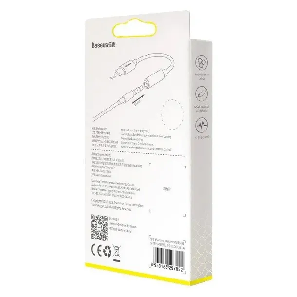 baseus-adapter-audio-przejsciowka-usb-c-mini-jack-waga-z-opakowaniem-0-1-kg-stan-nowy-marka-baseus