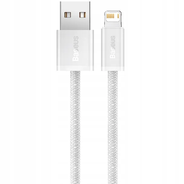 kabel-lightning-baseus-dynamic-2-4a-2m-bialy-cald-konstrukcja-oplot