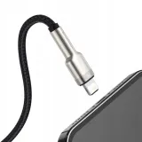 baseus-cafule-metal-kabel-lightning-2-4a-025m-stan-nowy-kolor-czarny