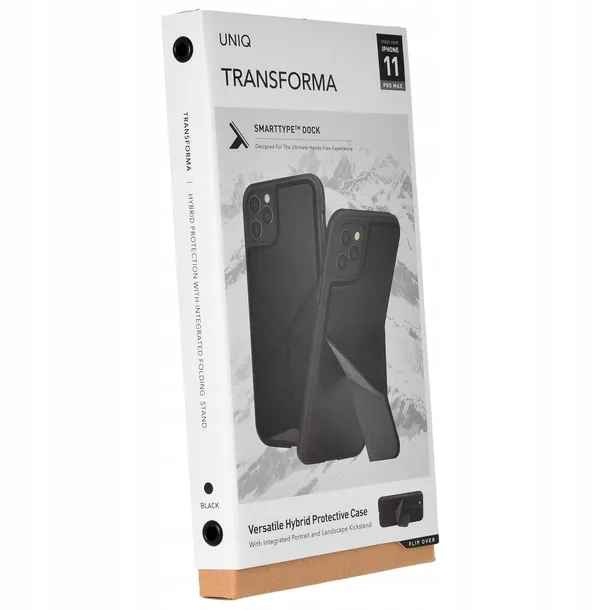 uniq-etui-transforma-iphone-11-pro-max-czarny-ebon-rozszerzenie-podstawka