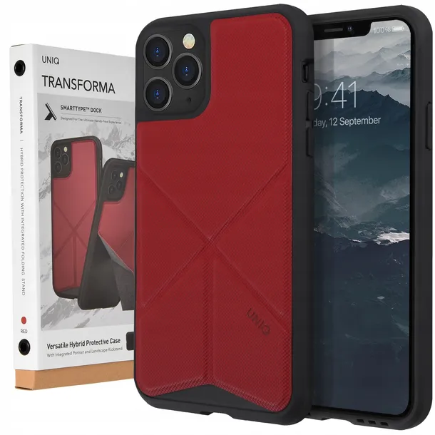 uniq-etui-transforma-iphone-11-pro-czerwony-red-dedykowany-model-iphone-11-pro