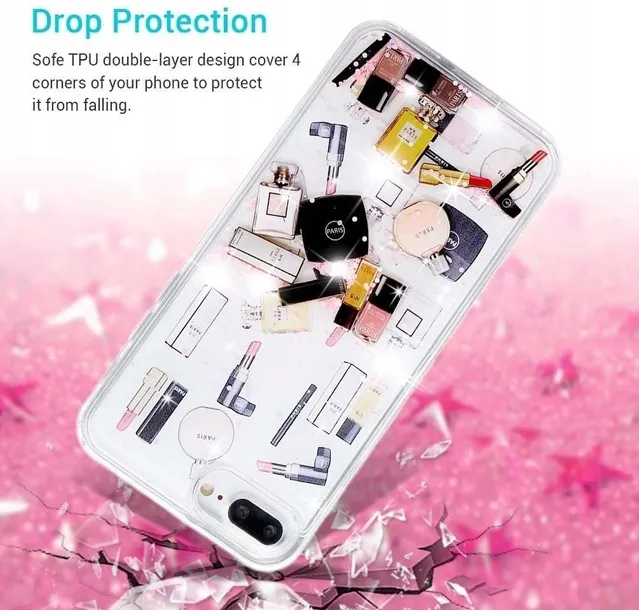 etui-do-xiaomi-redmi-8a-przelewany-makeup-case-stan-nowy-kolor-rozowy