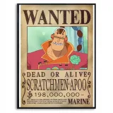 plakat-a3-one-piece-scratchmen-apoo-anime-wzory