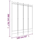 parawan-4-panelowy-bialy-160x200-cm-tkanina-stan-opakowania-oryginalne-producent-vidaxl