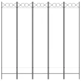 parawan-5-panelowy-bialy-200x200-cm-tkanina