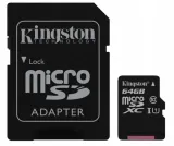 karta-microsd-kingston-64-gb-class-10-adapter-stan-nowy