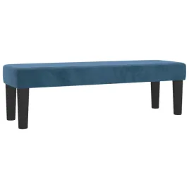 lawka-ciemnoniebieska-100x30x30-cm-tapicerowana-aksamitem