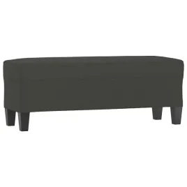 lawka-ciemnoszara-100x35x41-cm-obity-mikrofibra