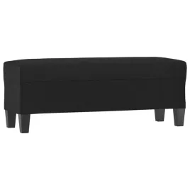 lawka-czarna-100x35x41-cm-tapicerowana-sztuczna-skora