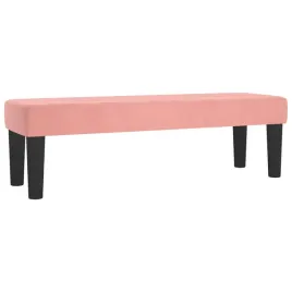 lawka-rozowa-100x30x30-cm-tapicerowana-aksamitem