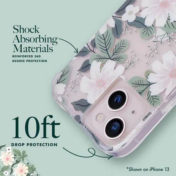 rifle-paper-clear-etui-iphone-14-plus-willow-waga-z-opakowaniem-0-3-kg-stan-nowy