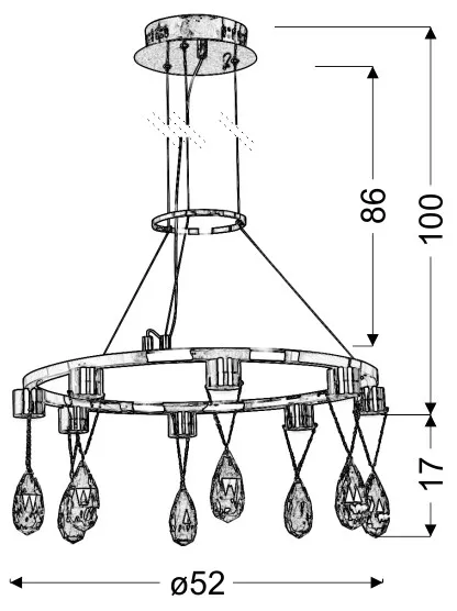 prisma-zwis-8x3w-led-chrom