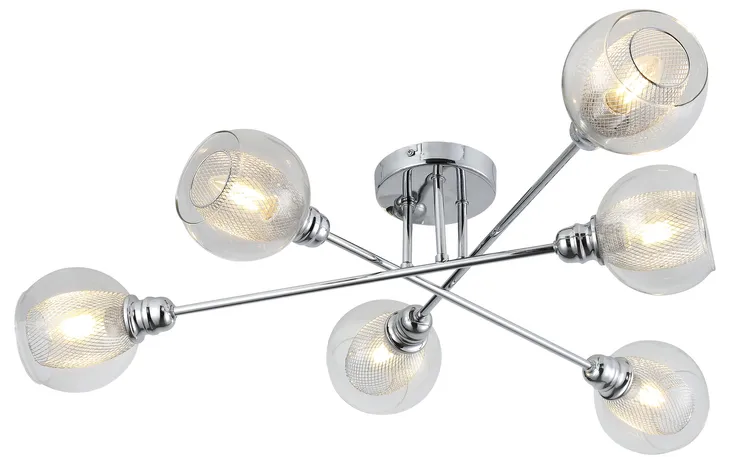 dixi-ampla-6x40w-e14-chrom
