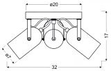 gray-plafon-3x40w-e14-szary