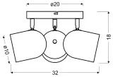 azuro-plafon-3x40w-e27-szary-mat