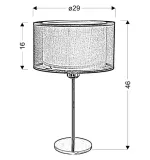 solo-lampka-3x40w-e14chrom