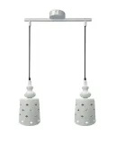 hamp-zwis-2x60w-e27-bialy