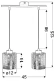 cox-zwis-2x60w-e27-chrom