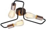 herpe-ampla-3x60w-e27-czarny