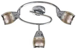milton-spirala-3x10w-e14-led-chrom