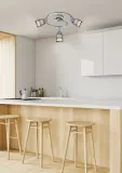 milton-spirala-3x10w-e14-led-chrom
