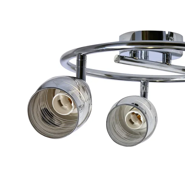 milton-spirala-3x10w-e14-led-chrom