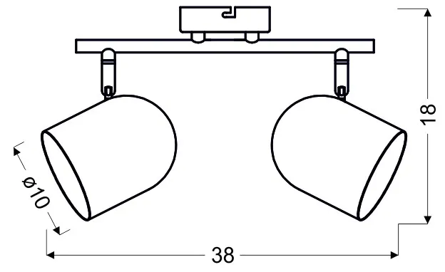 azuro-listwa-2x40w-e27-bialy