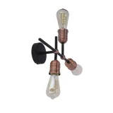 kirimu-ampla-3x60w-e27-czarny