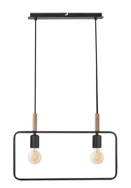 frame-zwis-2x60w-e27-czarny