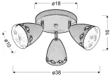 coty-plafon-3x40w-e14-bialy-mat