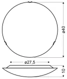 monza-plafon-40-1x16w-led-3000k