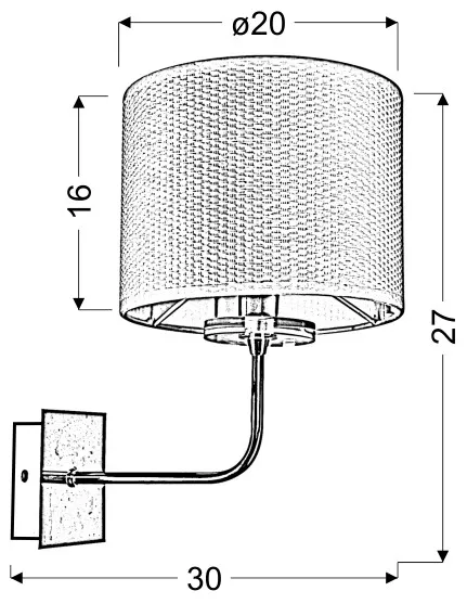 estera-kinkiet-1x40w-e14-chrom